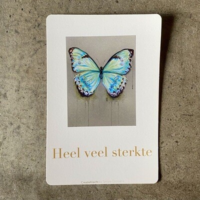 VLINDER - HEEL VEEL STERKTE