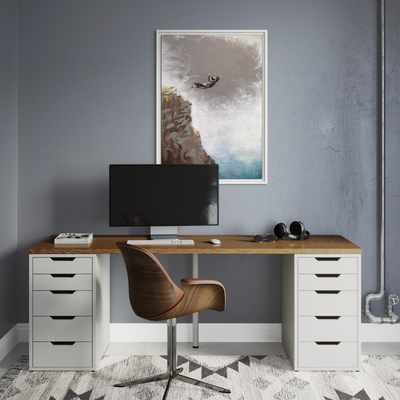 VRIJE VAL - ACRYLGLAS 60 x 85 cm