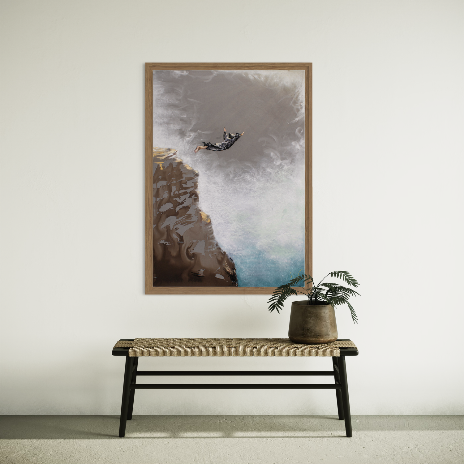 VRIJE VAL - CANVAS 85 x 120 cm