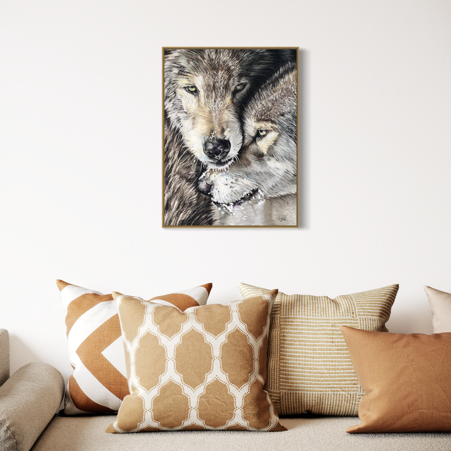 WOLVEN - ALUMINIUM 45x60cm