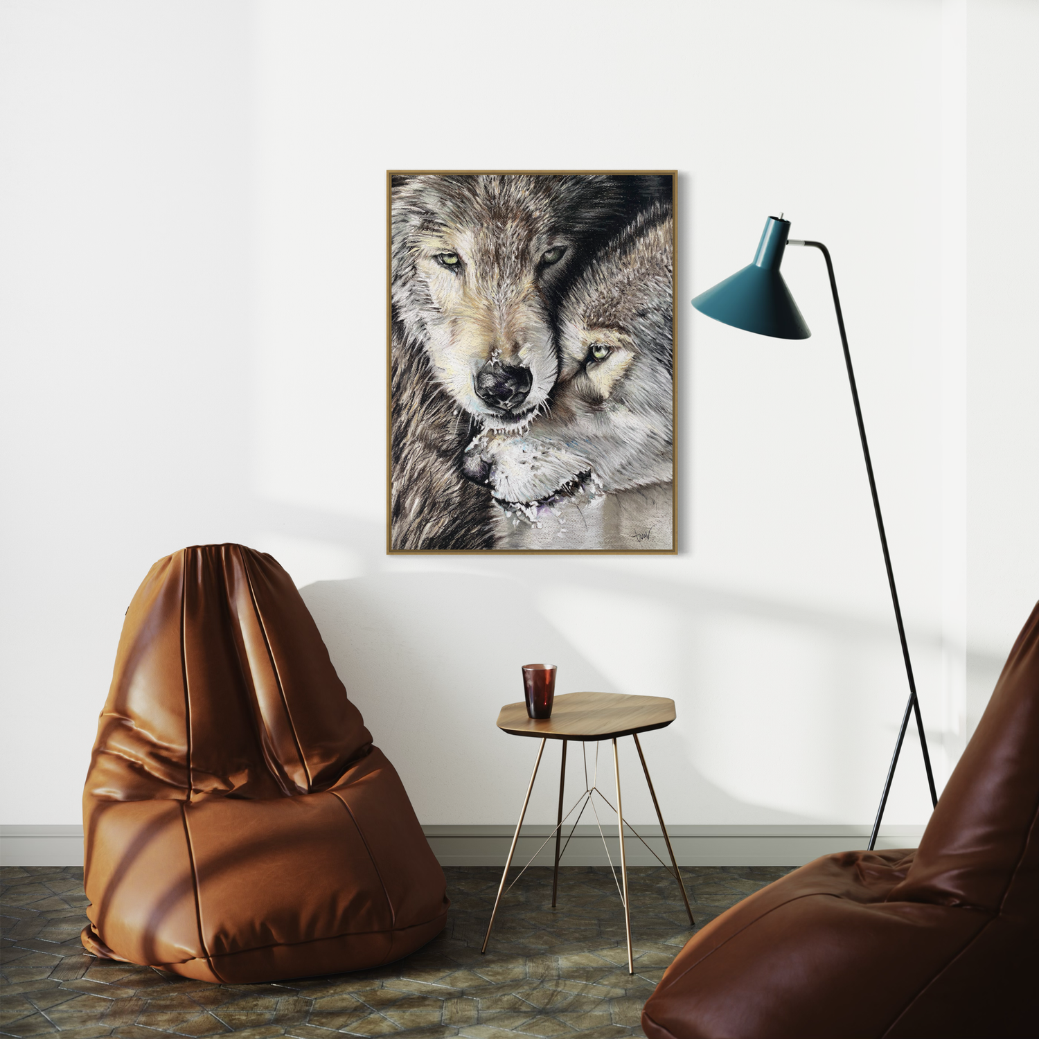 WOLVEN - ALUMINIUM 70x93cm