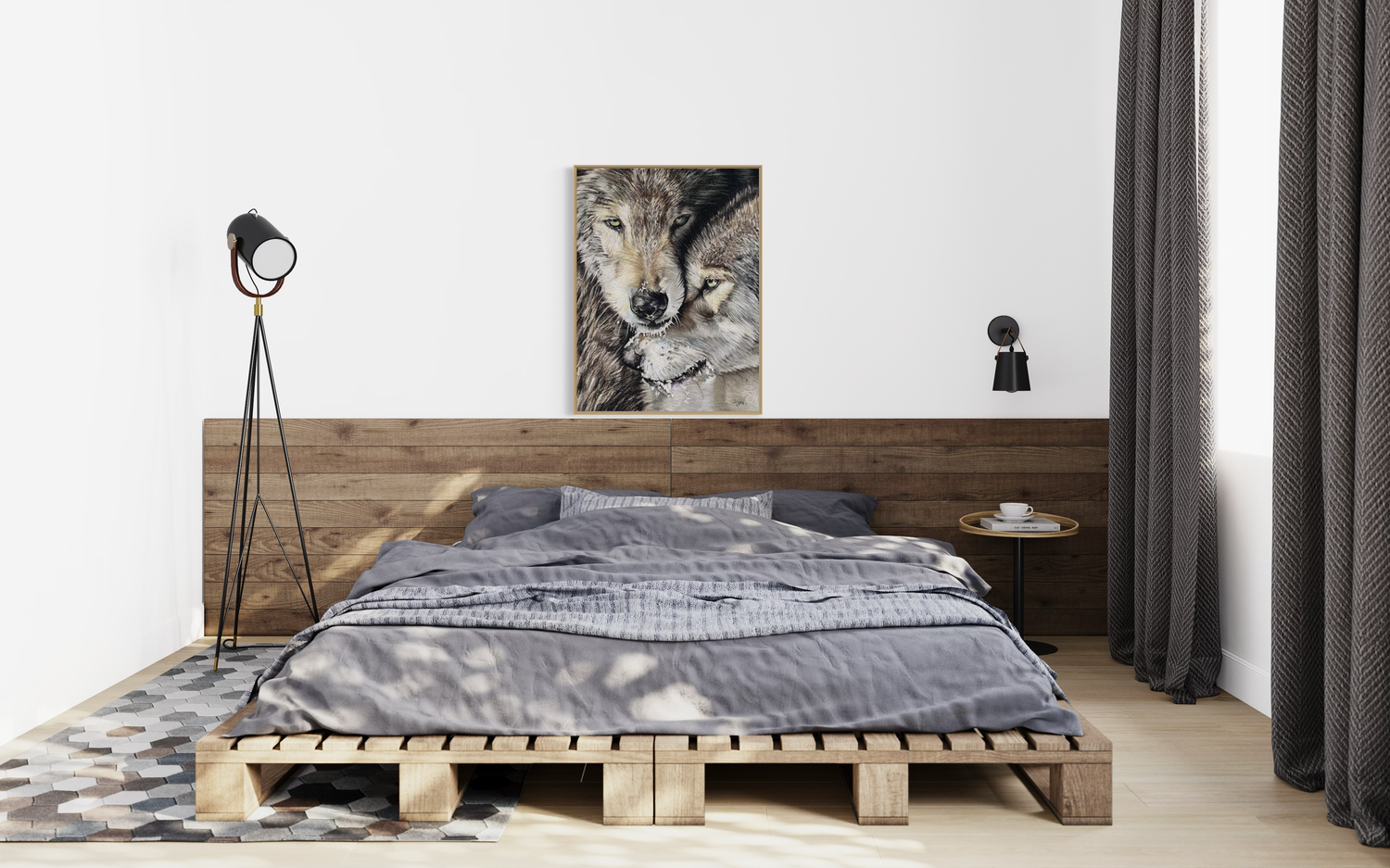 WOLVEN - CANVAS 75x100cm