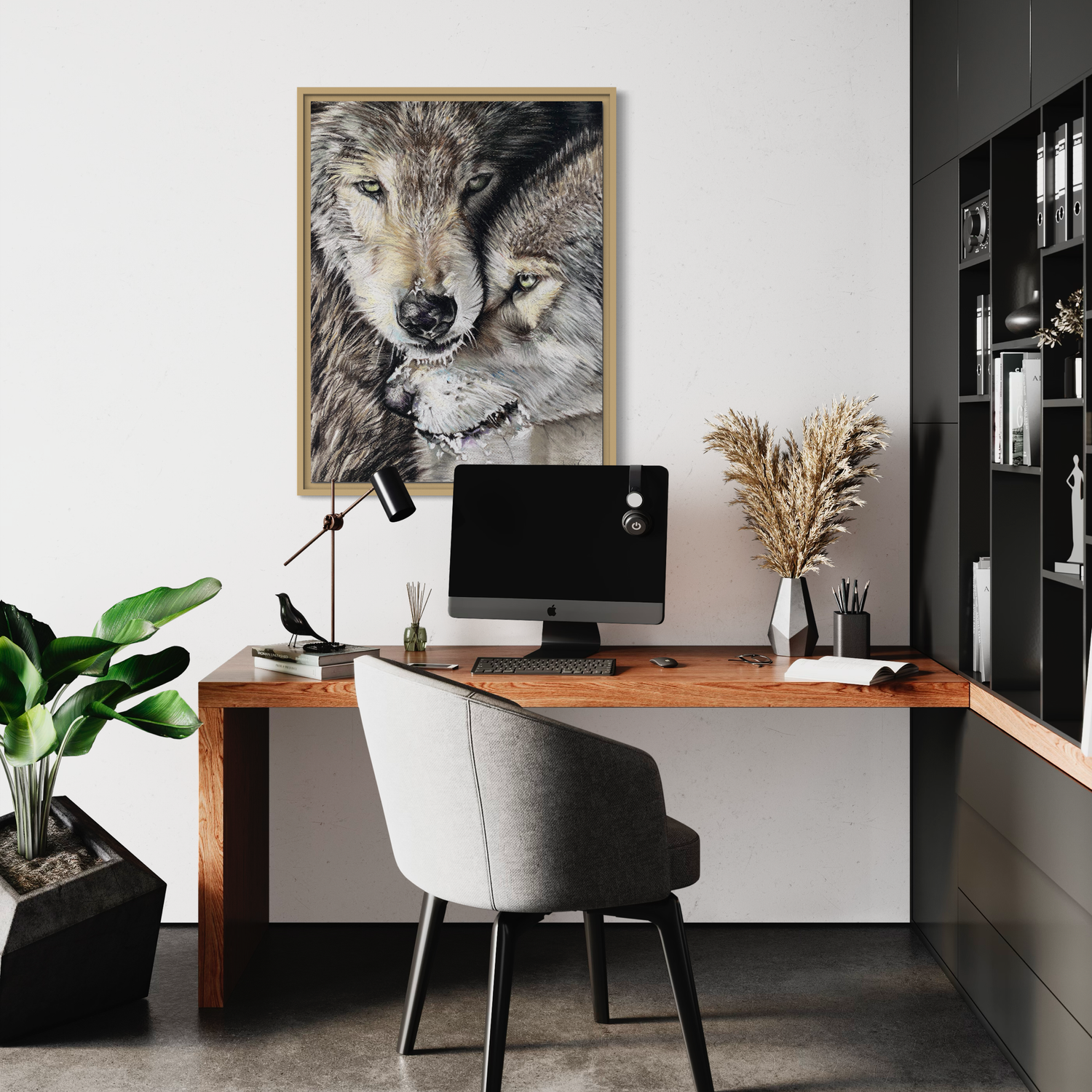 WOLVEN - CANVAS 80x106cm