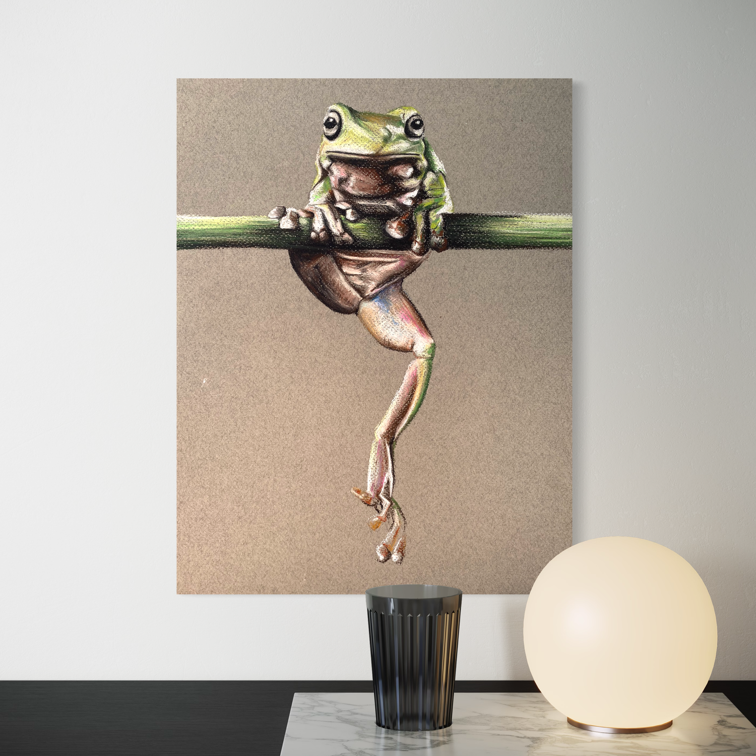 KIKKER - ACRYLGLAS 30x40cm (ware grootte)