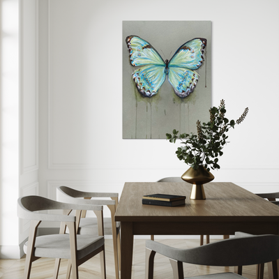 VLINDER - ALUMINIUM 100x133cm