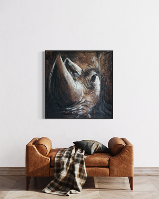 SUDAN - CANVAS 80 x 80  cm