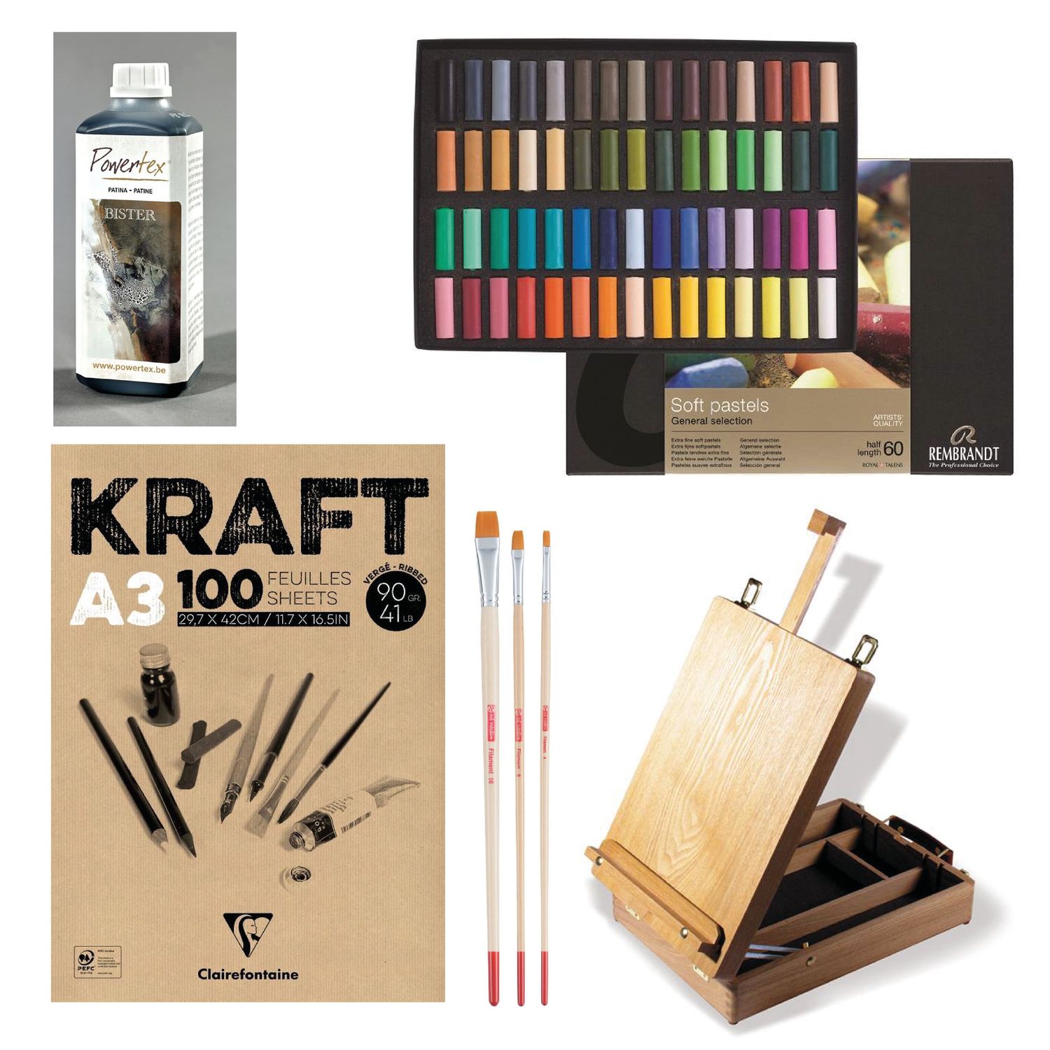 UITBREIDINGSSET BISTER, SOFTPASTEL PAKKET: GROOT