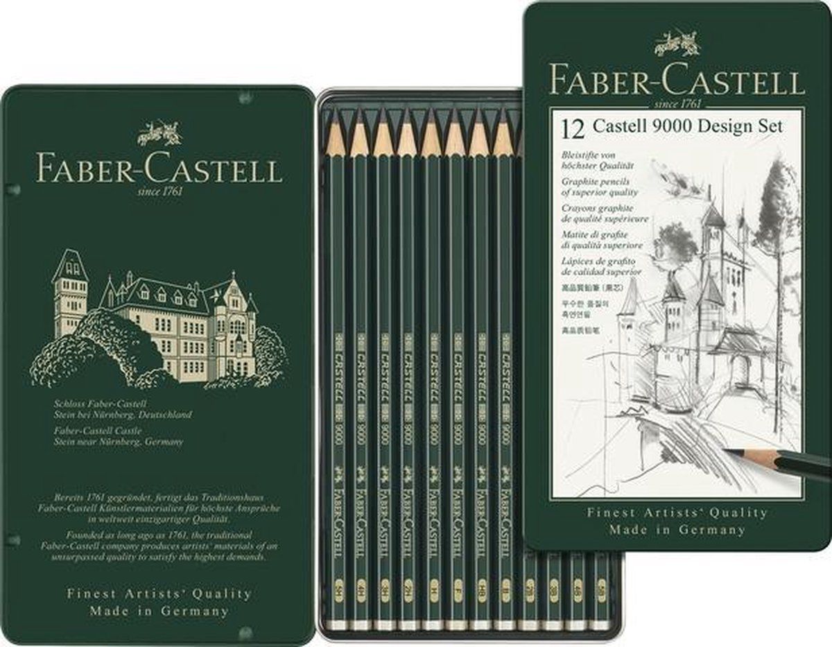 FABER-CASTELL GRAFIET POTLODEN