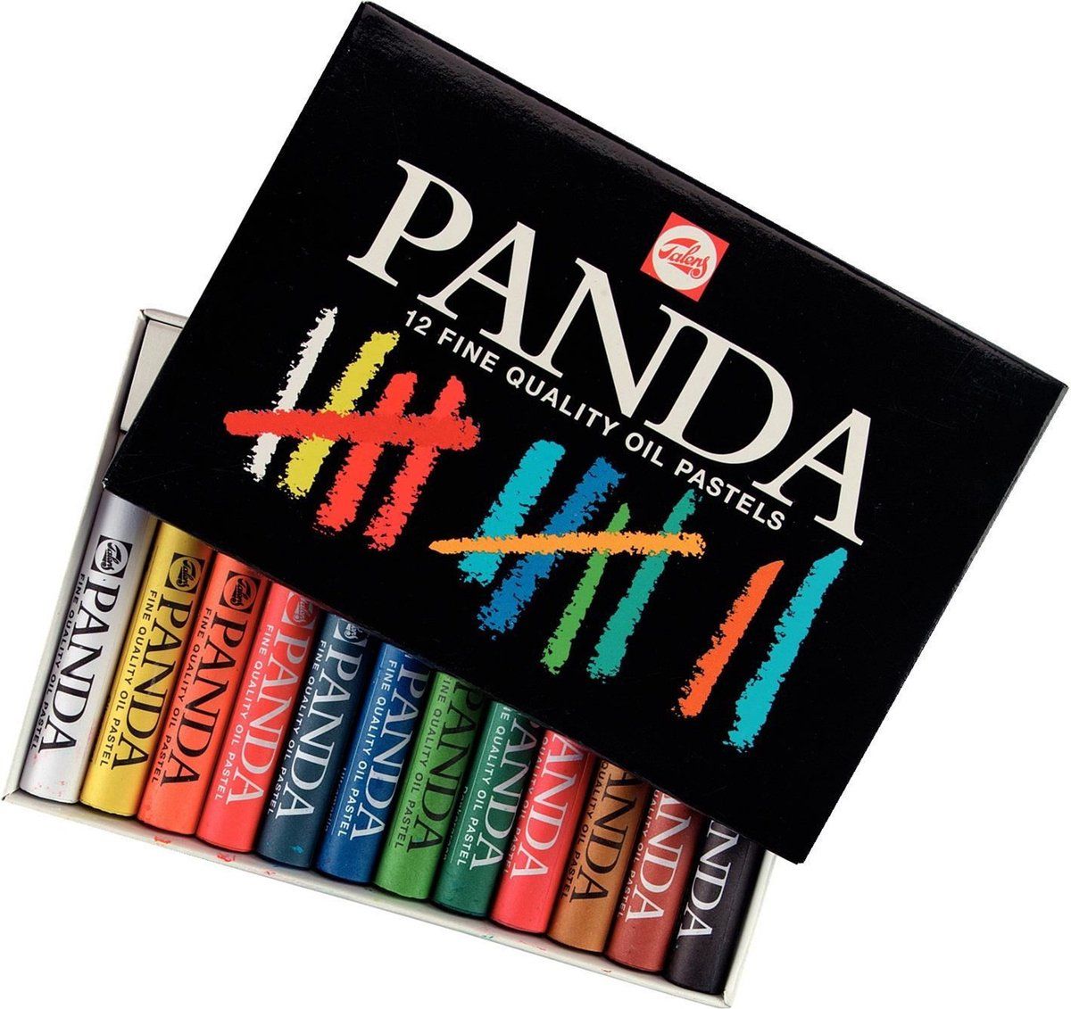 PANDA - OLIEPASTELS, Softpastels Pitt Pastels: 12  oliepastels