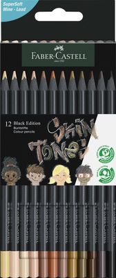 FABER CASTELL BLACK EDITION l HUIDSKLEUREN