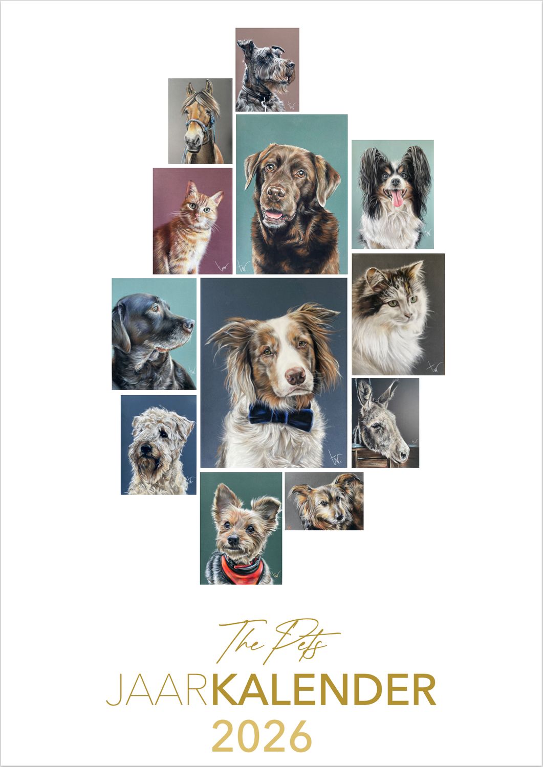 JAARKALENDER  2026: &#39;Pets&#39;, Maak je leuze:: Pets