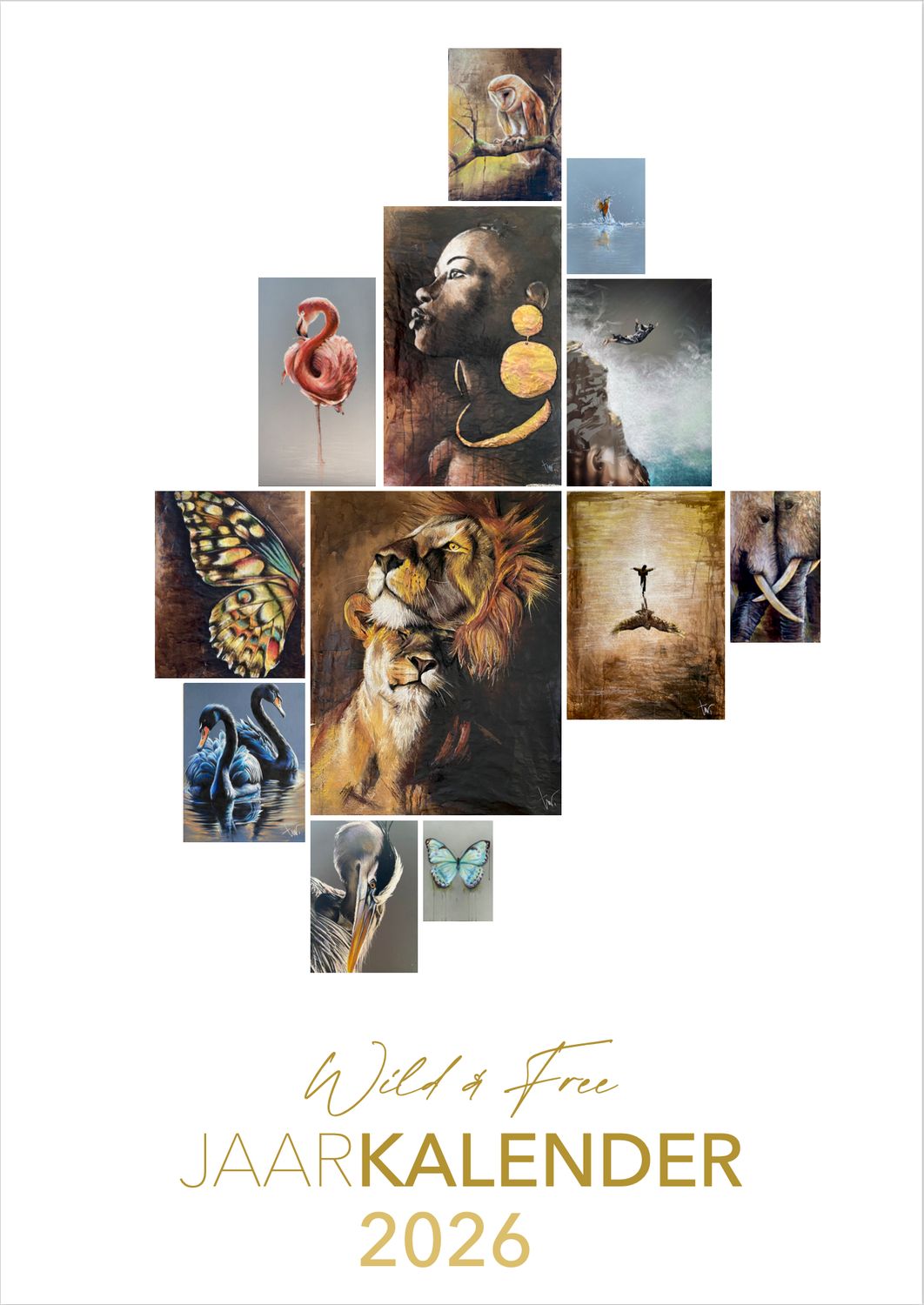 JAARKALENDER  2026: &#39;Wild &amp; Free&#39;