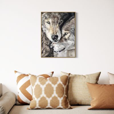 WOLVEN - CANVAS 45x60 cm