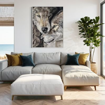 WOLVEN - PRINT 105 x 140 cm