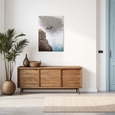 VRIJE VAL - CANVAS  80 x 113 cm