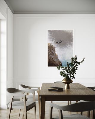 VRIJE VAL - ALUMINIUM 85 x 120 cm