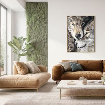 WOLVEN - CANVAS 100x133cm