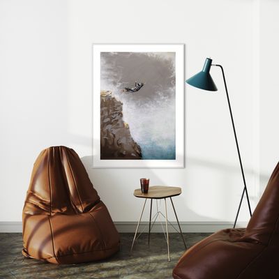 VRIJE VAL - PRINT 70 x 100 cm