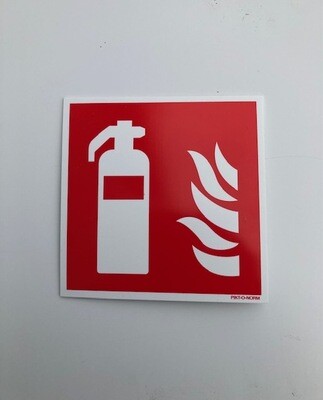 Pictogram PVC brandblusser