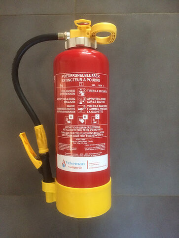 poeder brandblusapparaat 6KG intern patroon