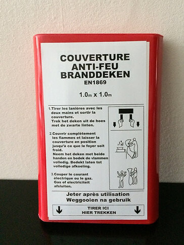 blusdeken 1m x 1m