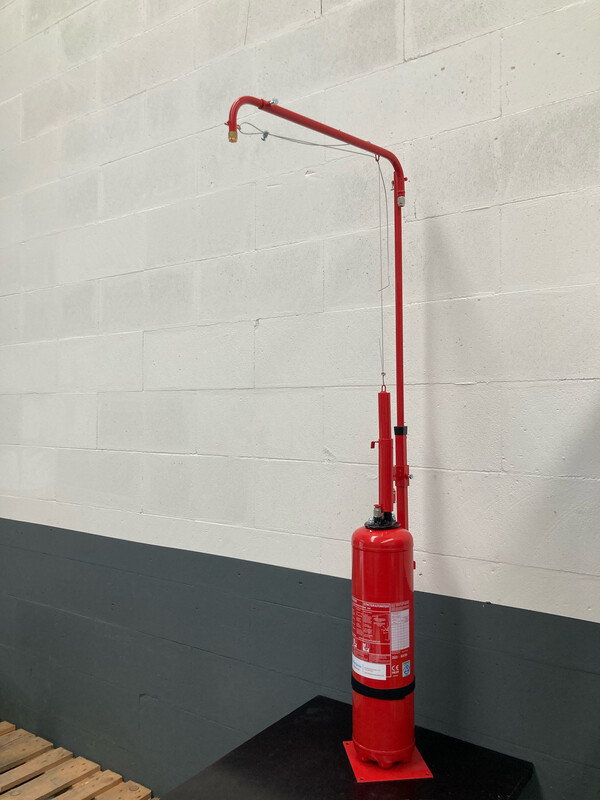 Automaat 12kg poeder brandblusser voor brander, Liftkamer…
