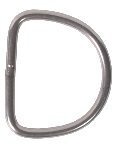 stainless steel d-ring 5 cm x 5 mm