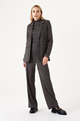 Donkergrijze broek