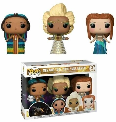 A Wrinkle in Time POP! Disney Vinyl Figure 3-Pack The 3 Mrs 9 cm