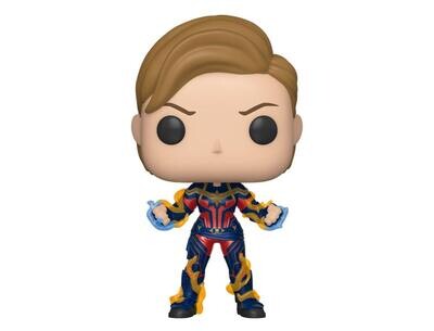 Avengers: Endgame POP! Marvel Vinyl Figure Captain Marvel with New Hair 9 cm