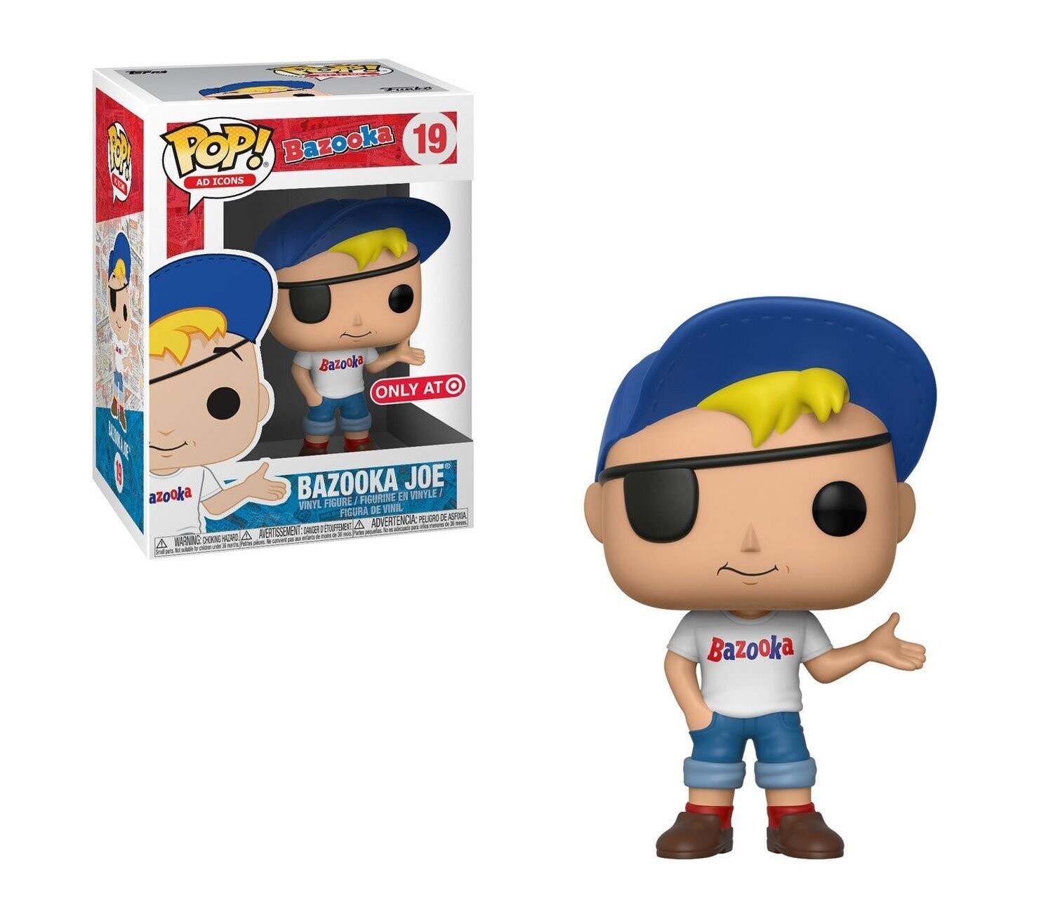 Bazooka POP! Ad Icons Vinyl Figure Bazooka Joe (Target Exclusive) 9 cm