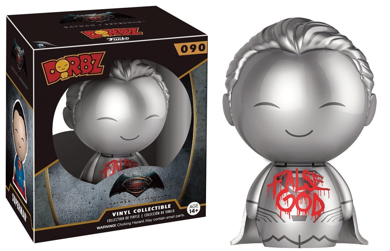 Batman v Superman Vinyl Sugar Dorbz Vinyl Figure Superman (False God) 8 cm