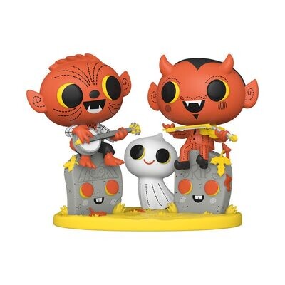 Boo Hollow Moment Paka Paka Vinyl Figure Phinneas & Scratch 9 cm