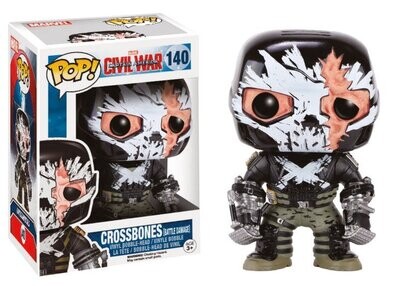 Captain America: Civil War POP! Marvel Vinyl Figure Crossbones (Battle Damage) 9 cm
