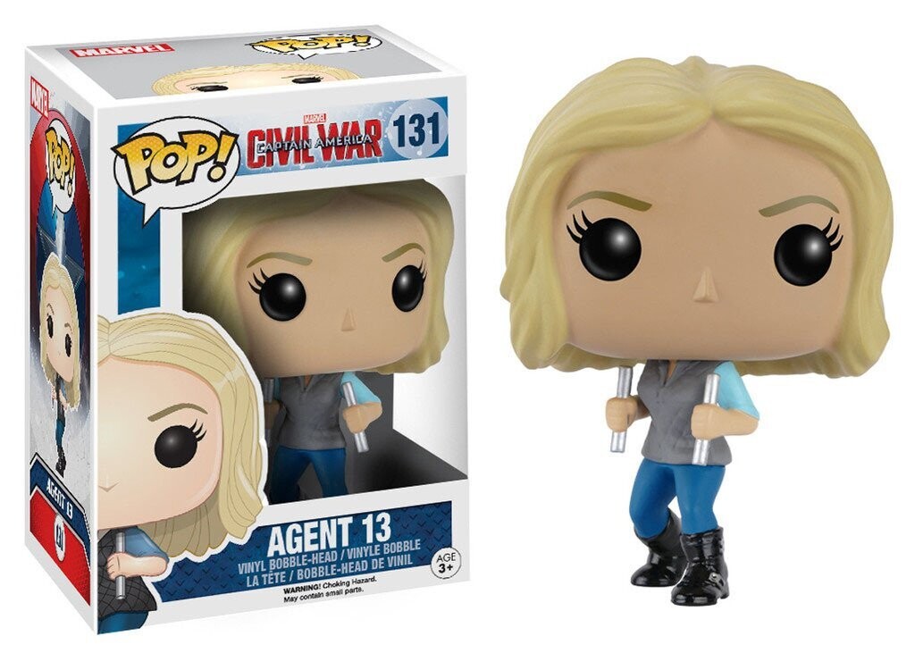 Captain America: Civil War POP! Marvel Vinyl Figure Agent 13 9 cm