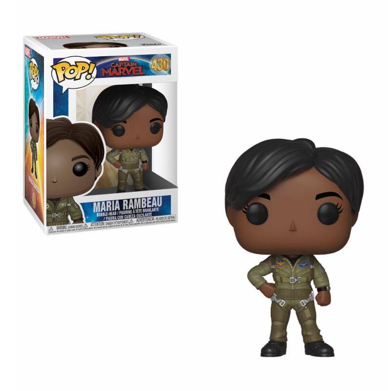 Captain Marvel POP! Marvel Vinyl Figure Maria Rambeau 9 cm