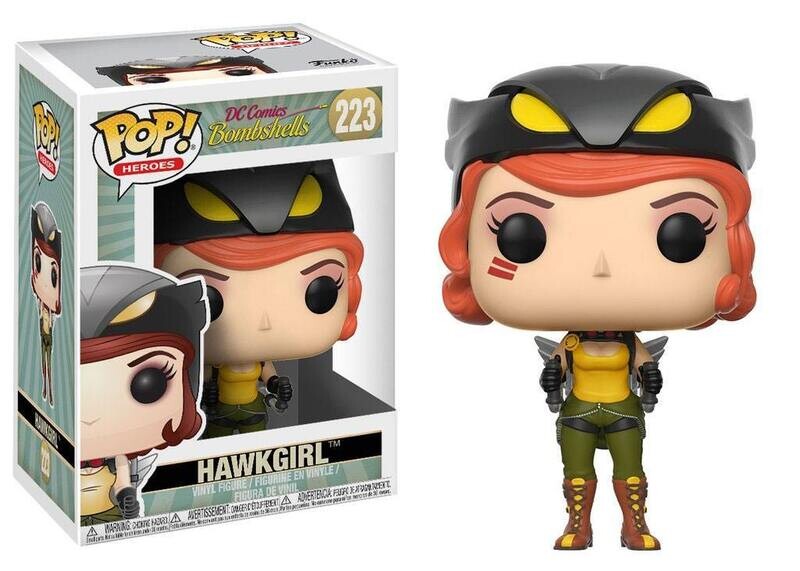 DC Comics Bombshells POP! Heroes Vinyl Figure Hawkgirl 9 cm