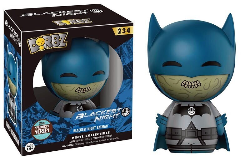 DC Comics Blackest Night Dorbz Vinyl Figure Speciality Series Batman 8 cm