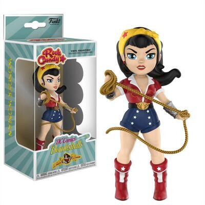 DC Comics Bombshells Rock Candy Vinyl Figure Wonder Woman 13 cm