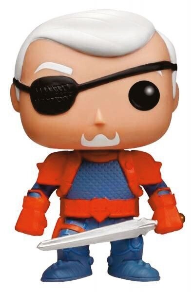 DC Comics POP! Heroes Vinyl Figure Deathstroke Unmasked Comic 9 cm