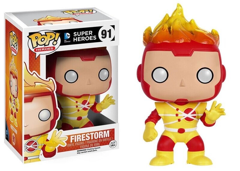 DC Comics POP! Heroes Vinyl Figure Firestorm 9 cm
