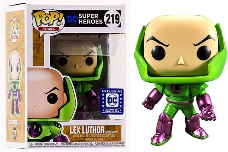 DC Super Heroes POP! Heroes Vinyl Figure Lex Luthor (Mech Suit) (Legion of Collectors) 9 cm