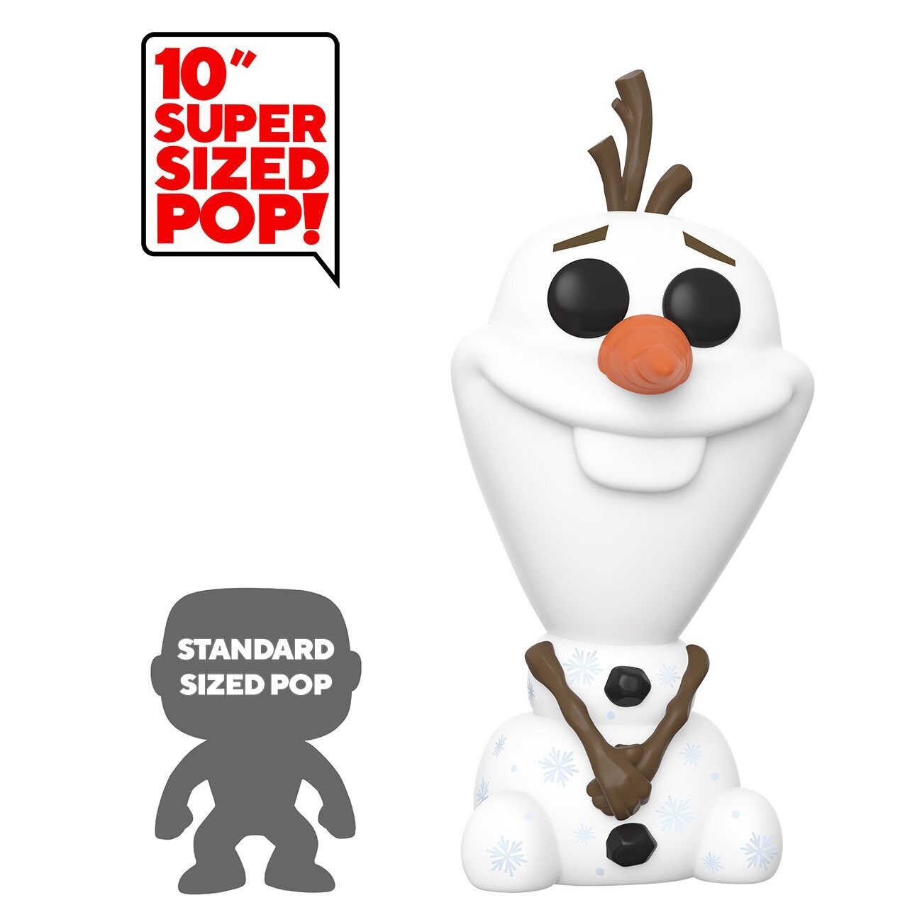 Frozen 2 Super-Sized POP! Disney Vinyl Figure Olaf 25 cm