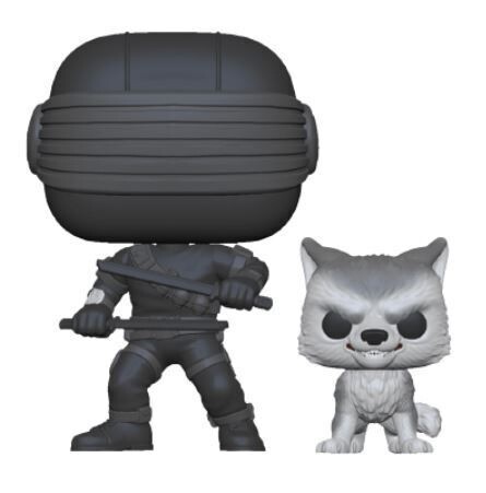 GI Joe POP! Retro Toys Vinyl Figure Snake Eyes with Timber (Funko) 9 cm