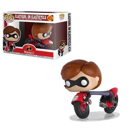 Incredibles 2 POP! Rides Vinyl Figure Elastigirl on Elasticycle 15 cm
