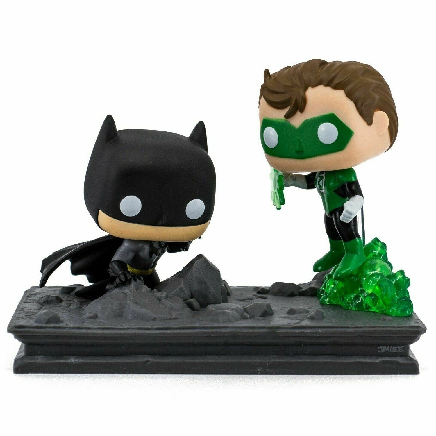 Jim Lee Collection POP! Heroes Comic Moments Vinyl Figure Green Lantern & Batman 9 cm
