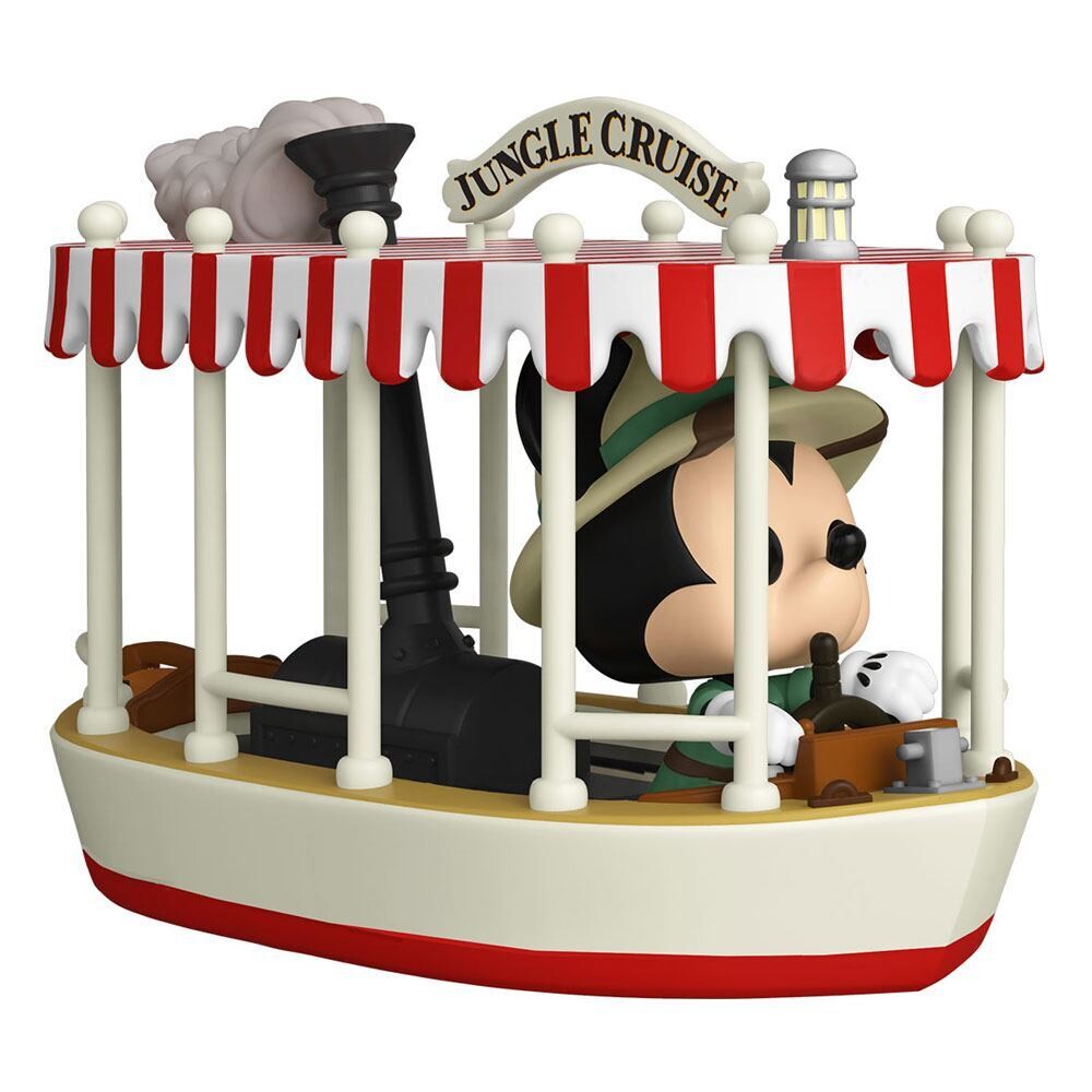Jungle Cruise POP! Rides Vinyl Figure Skipper Mickey with Boat 15 cm