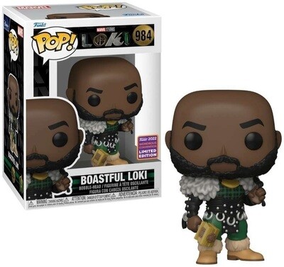 Loki POP! Marvel Vinyl Figure Boastful Loki (2022 Wondrous Con) 9 cm