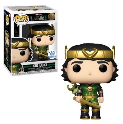 Loki POP! Marvel Vinyl Figure Kid Loki (Metallic) (Funko) 9 cm