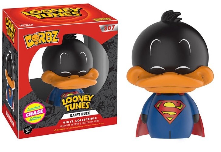 Looney Tunes Vinyl Sugar Dorbz Vinyl Figure Daffy Duck 8 cm - CHASE